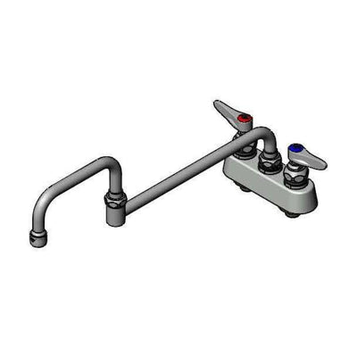 T&S Brass B-1130 Deck Mount Workboard - 3-1/2" Centers & 18" DJ Nozzle