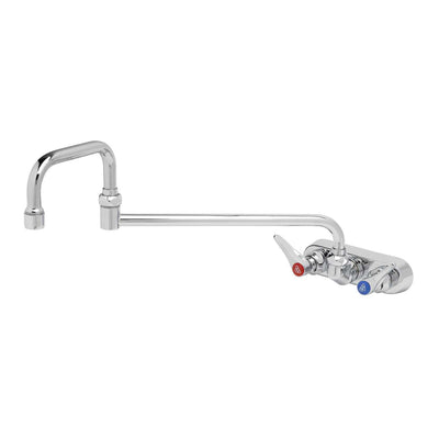 T&S Brass B-1136 Splash Mount Faucet - 4" Centers & 18" DJ Nozzle