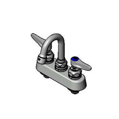 T&S Brass B-1141-01 Workboard Faucet - 2-15/16" Spout & 4" Centers