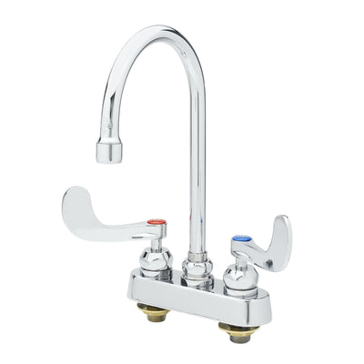 T&S Brass B-1141-04-CR Workboard Faucet - 4" Centers & Cerama Cartridges