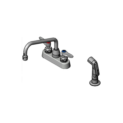 T&S Brass B-1171-CR Workboard Faucet - 4" Centers & Cerama Cartridges