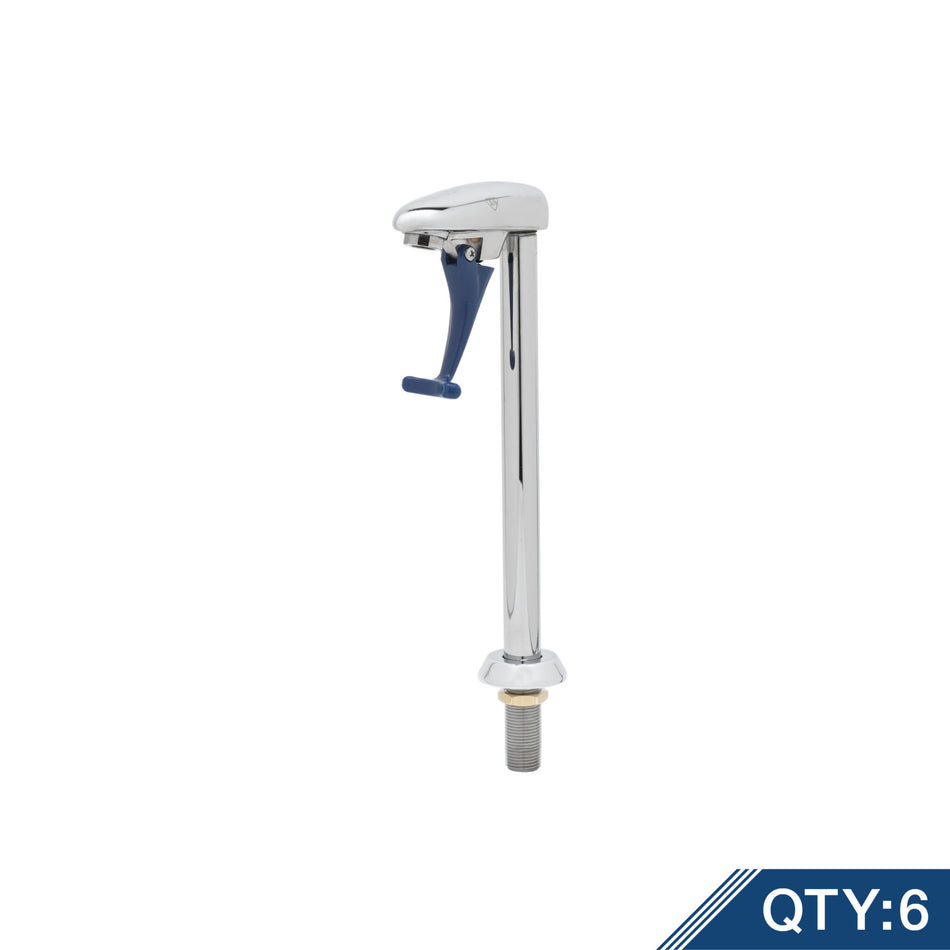 Glass Filler, 10" Deck Mount Pedestal, 1/2" NPT Male Shank (Qty. 6)