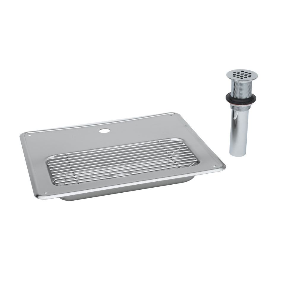 T&S B-1231 Drip Pan, Drop In Grid, SS