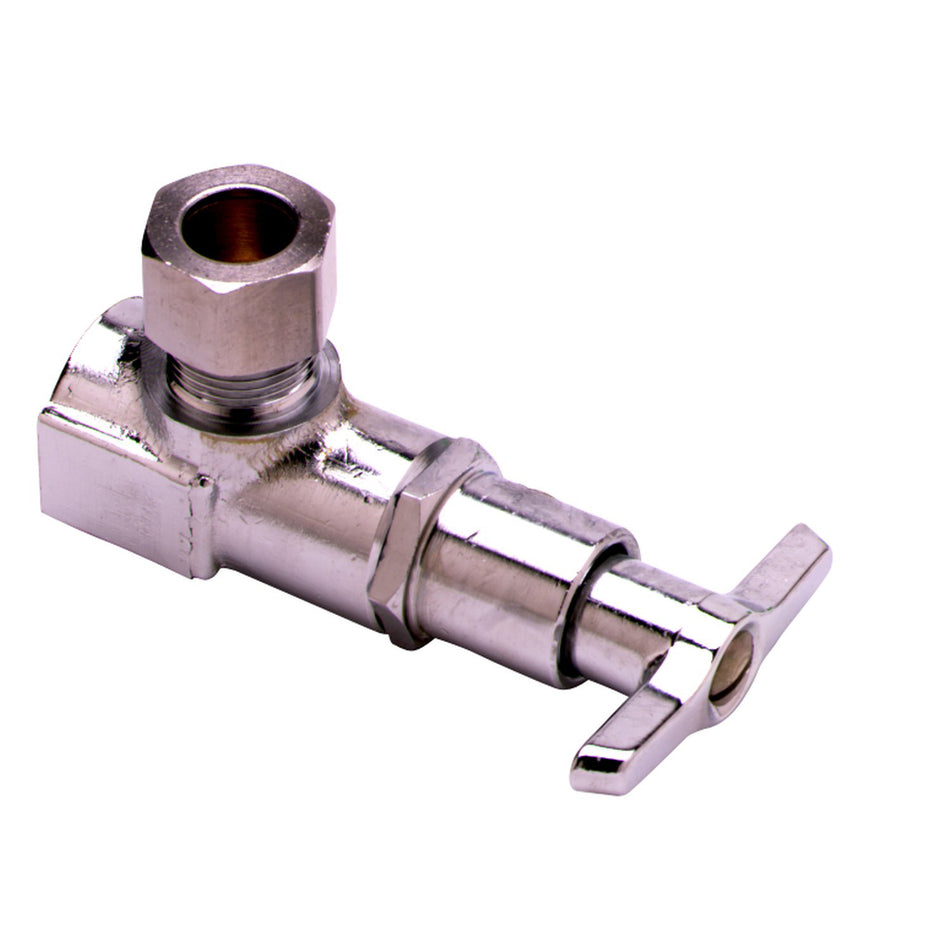 T&S Brass B-1310 Angle Key Stop - 1/2" NPT x 1/2" Compression