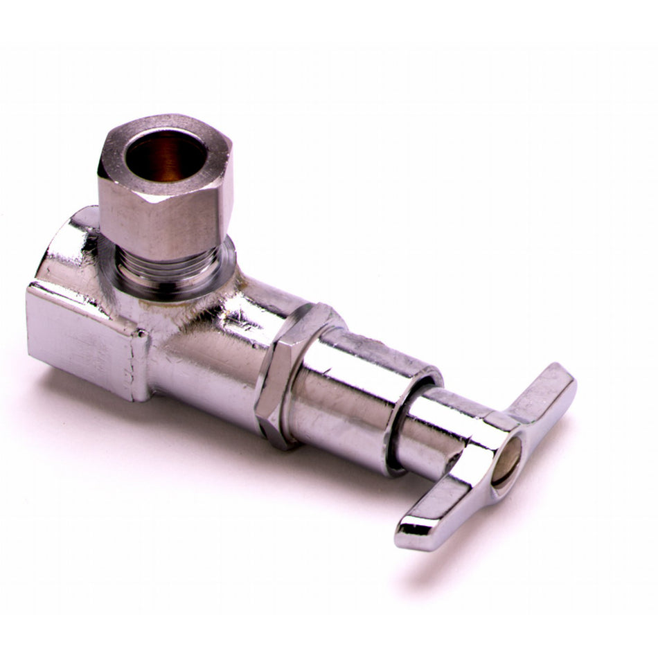 T&S Brass B-1311 Angle Key Stop - 3/8" NPT x 1/2" Compression