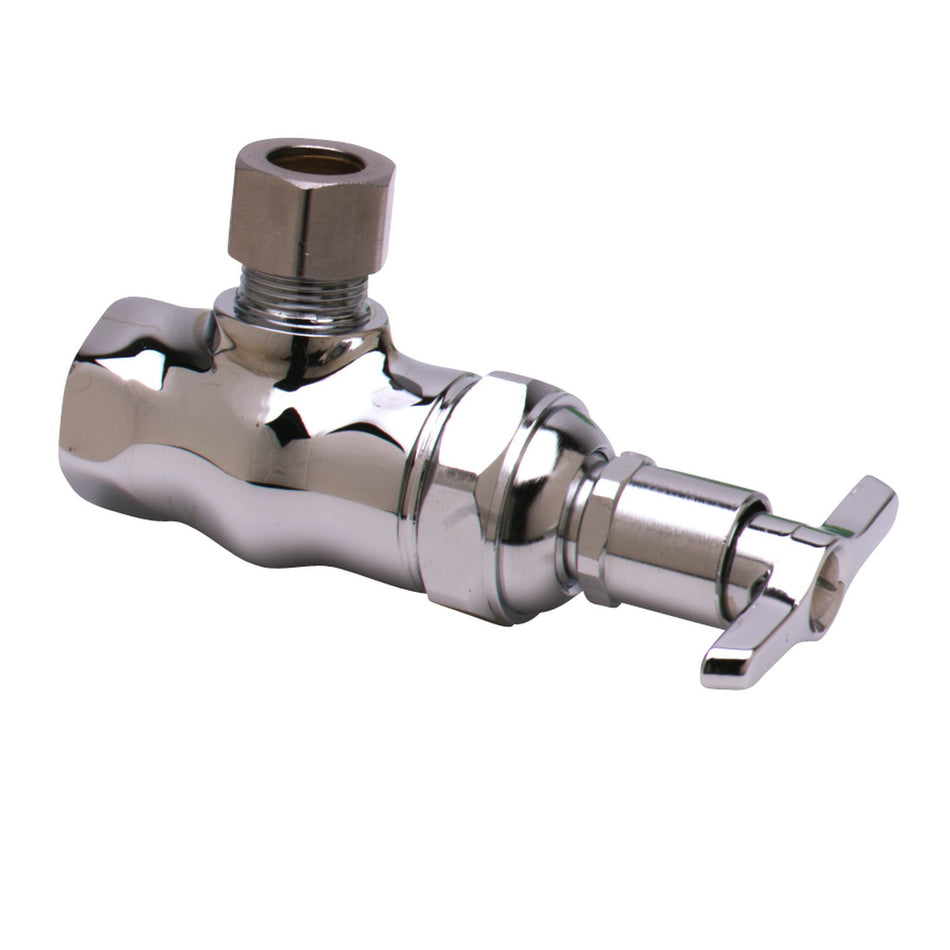 T&S Brass B-1342 Loose Key Angle Stop - 1/2" OD Compression