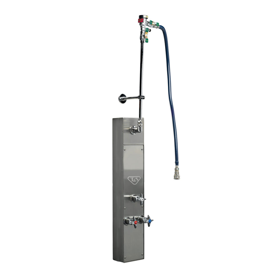 T&S Brass B-1460-SMT-CR Hose Reel Cabinet - Top Inlets & Cerama Cartridges