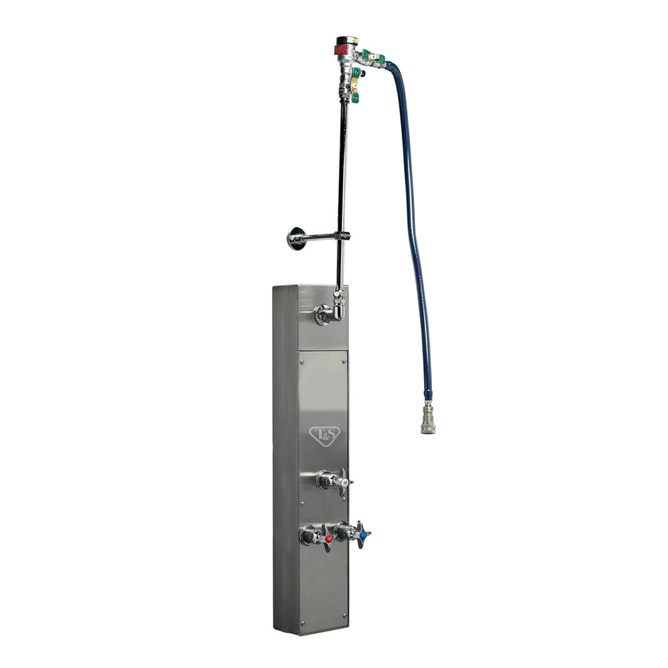 T&S Brass B-1460-SMT Hose Reel Cabinet - Top Inlets & Eterna Cartridges