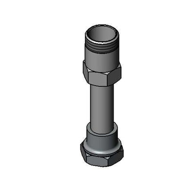 T&S Brass B-1912-11 Straight Swivel Extension - 4-5/8"