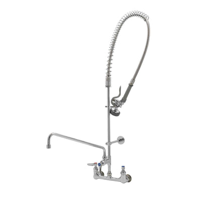 T&S Brass B-2180 Wall Mount Pre-Rinse - 18" ADF & B-0109-03 Bracket