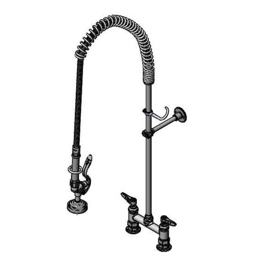 T&S Brass B-2223 Deck Mount Pre-Rinse - 6" Centers & 24" Riser