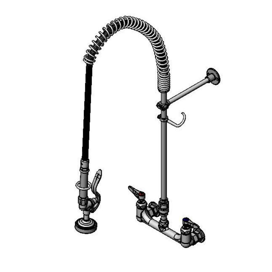 T&S Brass B-2278-B9 Wall Mount Pre-Rinse - 9" Wall Support Bracket