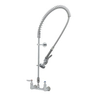 T&S Brass B-2278-CR Wall Mount Pre-Rinse - Ceramas & Check Valves