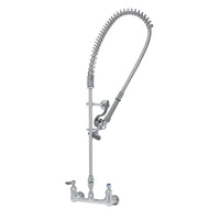 T&S Brass B-2278 Wall Mount Pre-Rinse - 8" Centers & Nipple Kit