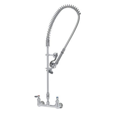 T&S Brass B-2278 Wall Mount Pre-Rinse - 8" Centers & Nipple Kit