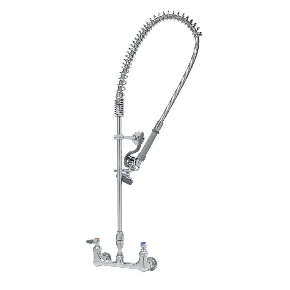 T&S Brass B-2278 Wall Mount Pre-Rinse - 8" Centers & Nipple Kit