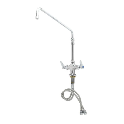 T&S Brass B-2294 Deck Mount Pantry Faucet - 14" Swivel Swing Nozzle