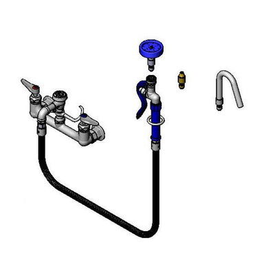 T&S Brass B-2312-CR Pot & Kettle Filler - Ceramas & Quick-Connect Nozzle