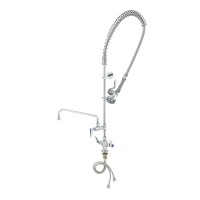 T&S Brass B-2338-CR EasyInstall Pre-Rinse - Cerama Cartridges & 12" ADF