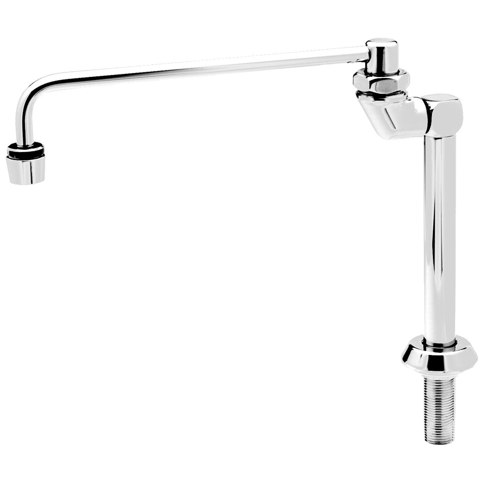 Chinese Pedestal Faucet, 1/2" NPT Male Inlet, 6" Outlet Clearance