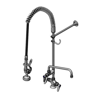 T&S Brass B-2349-05 Pre-Rinse Base Faucet - Single Hole w/ Spring Checks