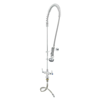 T&S Brass B-2349 Spring Action Pre-Rinse Unit - Single Hole Base