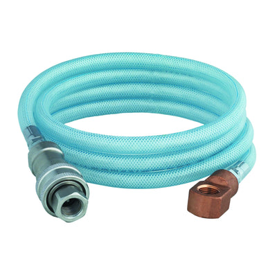T&S Brass B-2395-02 Hose Assembly - 8' Length w/ SS Quick-Disconnect