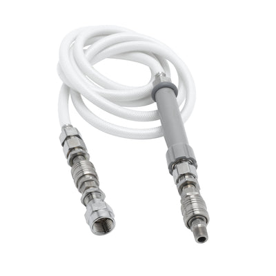 T&S Brass B-2395 Hose Assembly - 8' Length w/ Dual Quick-Disconnects