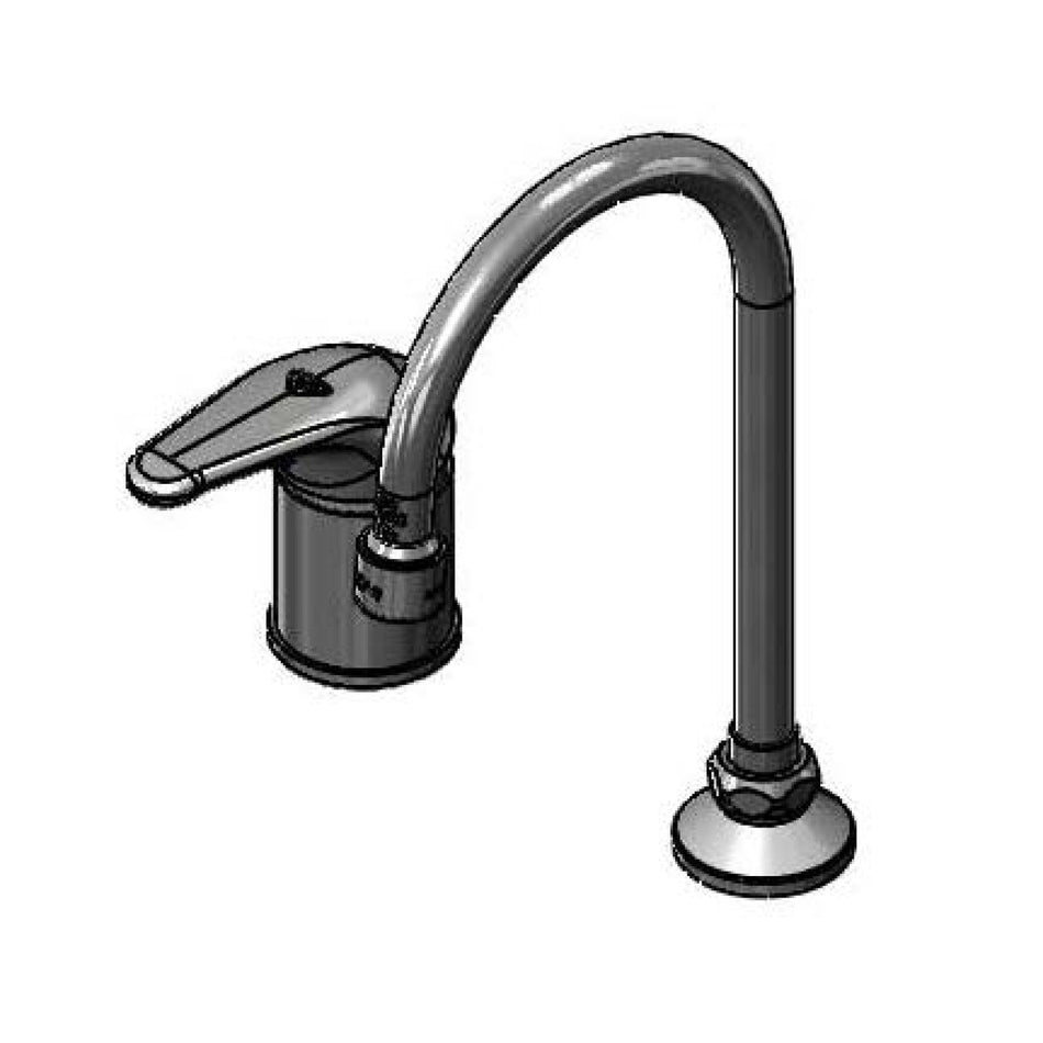 T&S Brass B-2742-A22 Side Mount Control - Swivel Spout & 2.2 GPM Flow