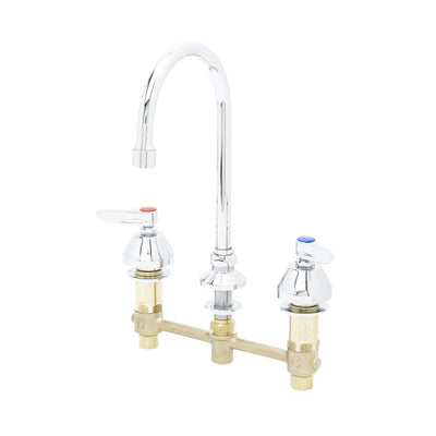 T&S Brass B-2850-WS Widespread Faucet - 8" Centers & 1.5 GPM Water-Saving