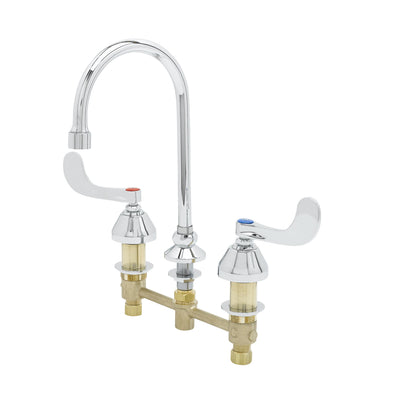 T&S Brass B-2866-05CRV05 Medical Faucet - Cerama Cartridges & 0.5 GPM VR Spray