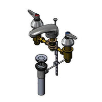 T&S Brass B-2992-P Widespread Faucet - 8" Centers & Pop-Up Drain