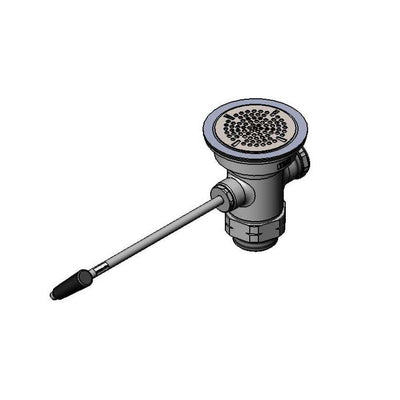 T&S Brass B-3950-BSP Waste Drain Valve - 1-1/2" BSP International Adapter