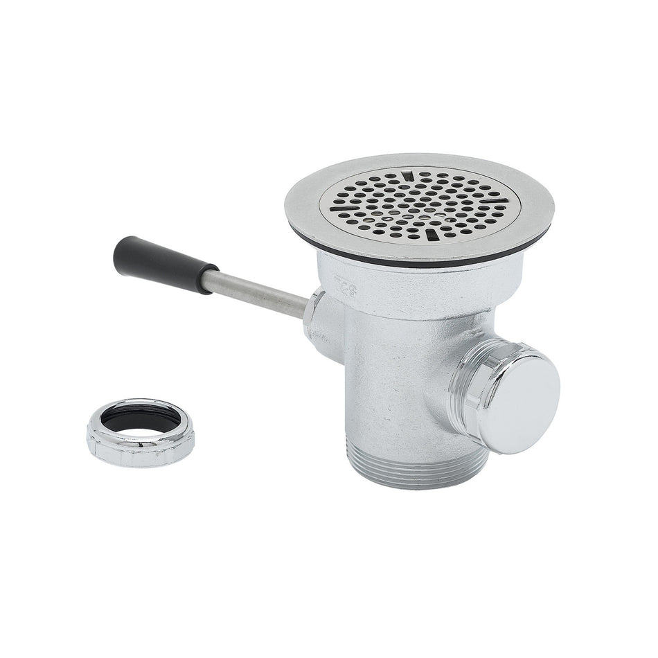Waste Drain Valve, Short Lever Handle, 3" x 2"