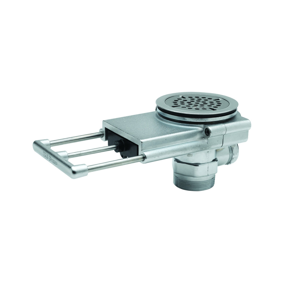 T&S B-3990 Modular Waste Drain Valve w/ Pull Handle & 3 1/2" Sink Opening