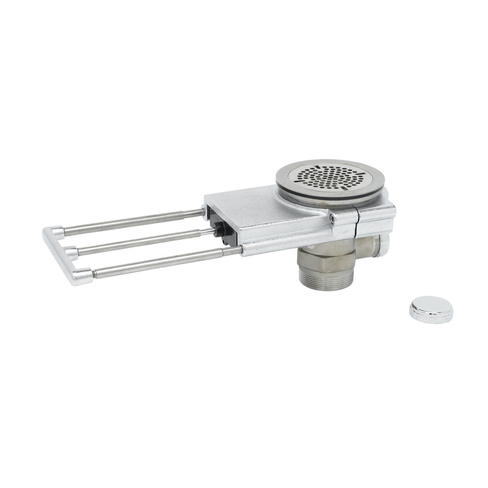 T&S Brass B-3992-5X Modular Waste Drain - 3-1/2" Opening w/ 5" Handle Extension