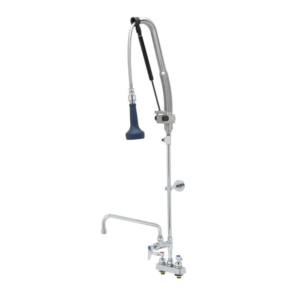 T&S Pull-Down PRU w/ 12" ADF, Cerama Cartridges, Lever Handles & Wall Bracket