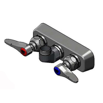 T&S Brass B-5115-LN Workboard Pre-Rinse Base - 4" Wall Mount (Less Nozzle)