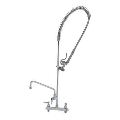 T&S Brass B-5120-12-B Workboard Pre-Rinse - 12" Add-On Faucet & Eterna