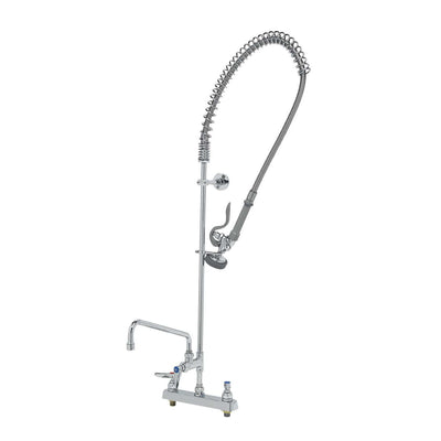 T&S Brass B-5120-12-CR-B Workboard Pre-Rinse - 12" Add-On Faucet & Ceramas