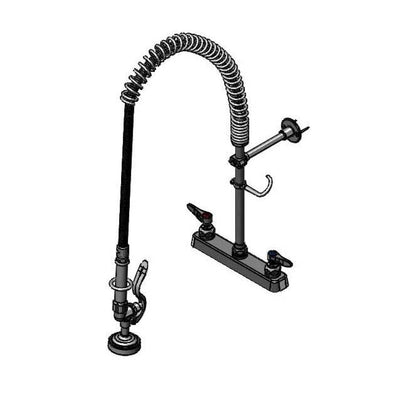 T&S Brass B-5120-B-145X Workboard Pre-Rinse - 8" Deck Mount w/ 12" Nipple Riser