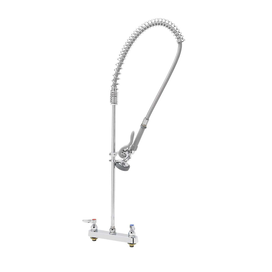 T&S Brass B-5120-B Workboard Pre-Rinse - 8" Deck Mount w/ Eterna & B-0107