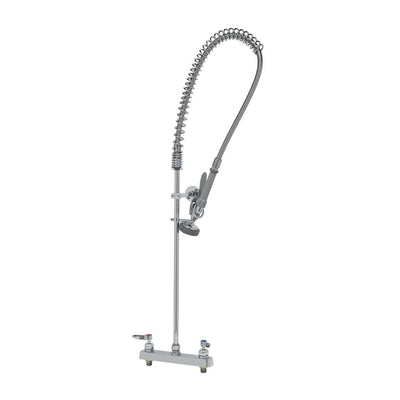 T&S Brass B-5120-CR-B Workboard Pre-Rinse - 8" Deck Mount w/ Cerama & B-0107