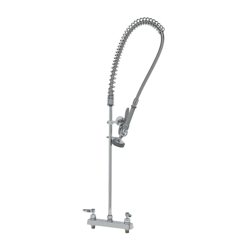 T&S Brass B-5120-CR-B Workboard Pre-Rinse - 8" Deck Mount w/ Cerama & B-0107