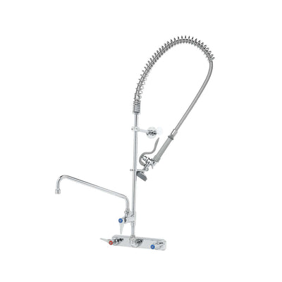 T&S Brass B-5125-12-B Workboard Pre-Rinse - 12" Add-On Faucet & Eterna