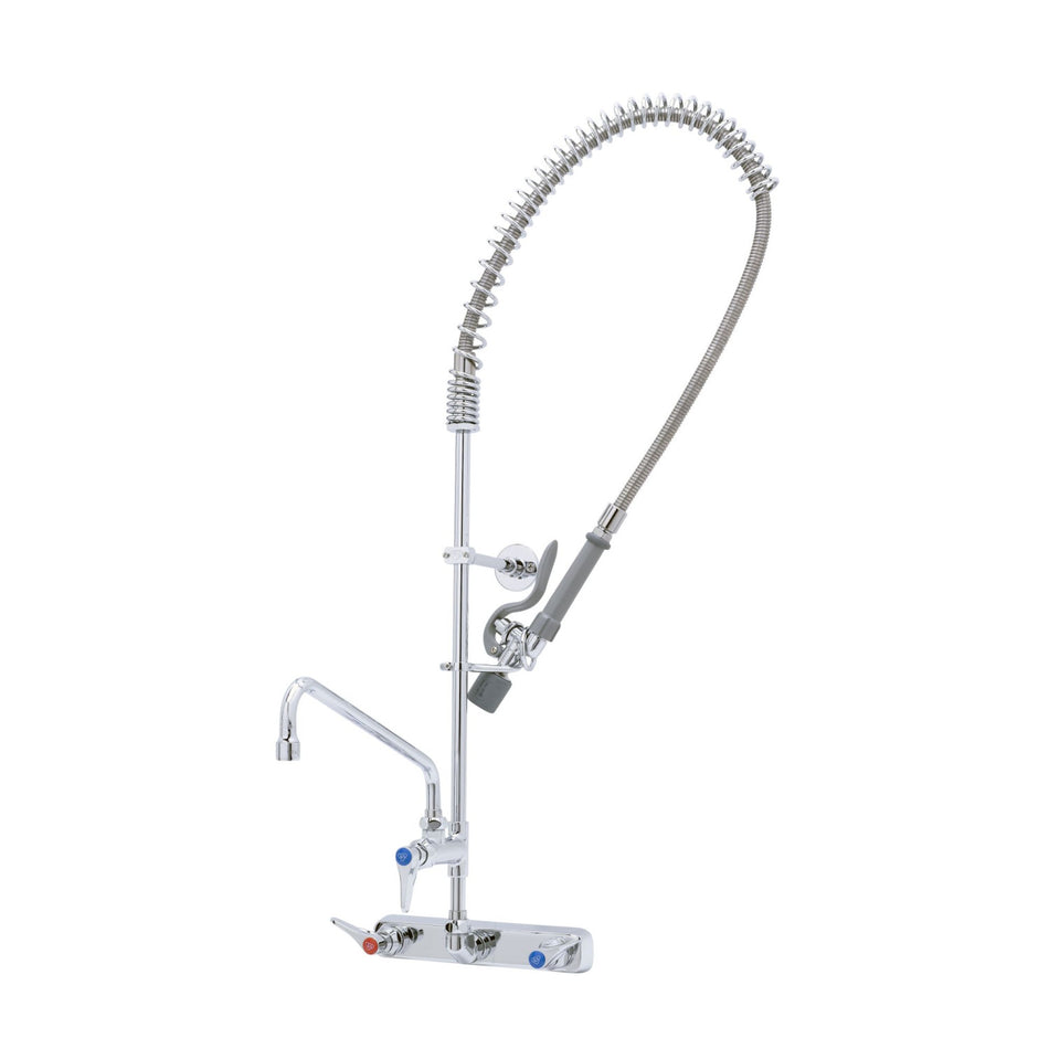 T&S Brass B-5125-12-BJ Workboard Pre-Rinse - 12" Add-On Faucet & Eterna