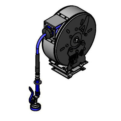T&S Brass B-7222-C01-PPB Enclosed Hose Reel - Painted Pivot Bracket