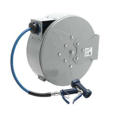 T&S Brass B-7242-C05 Enclosed 50' Hose Reel Station - Front Trigger Spray Valve