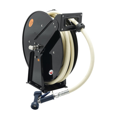 T&S Brass B-7245-04 Open Hose Reel - 3/4" x 50' w/ Rear Trigger