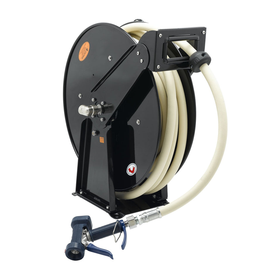 T&S Brass B-7245-07 Open Hose Reel - 3/4" x 50' w/ Front Trigger